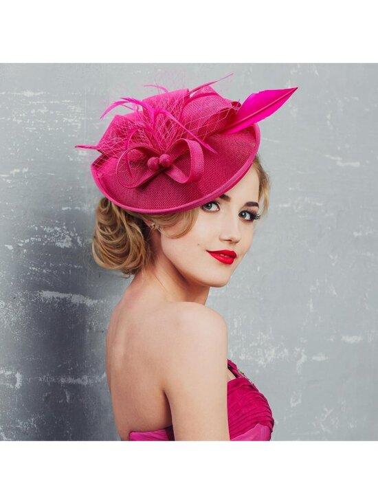 Vintage Kentucky Fascinator Hat for Women - Tea Party, Church, Derby Headband